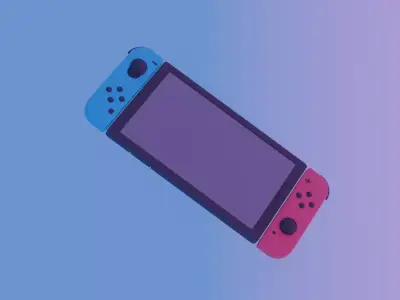 Nintendo Switch 3D model 3D model