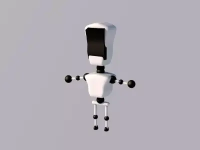 3D Robot Model humanoid 3D model