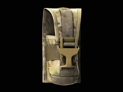 USGI Paraclete 330D Thermobaric Pouch Low-poly 3D model