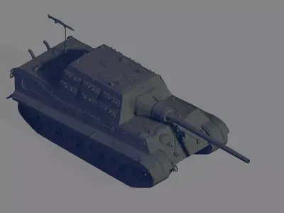Jagdtiger 3D model