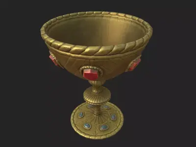 King Cup Free low-poly 3D model