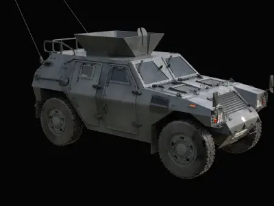 Light Armored Mobility Vehicle 3D model