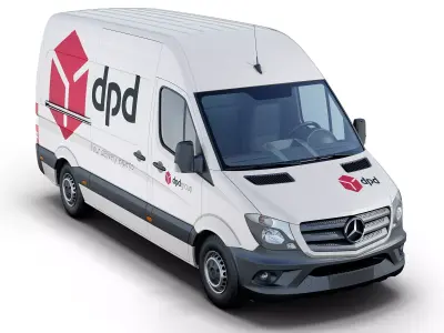 Mercedes-Benz Sprinter DPD 3D model