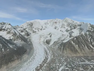 Mount Blackburn US 3D model
