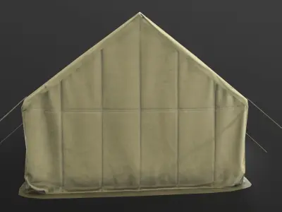 Low poly Tent Low-poly 3D model