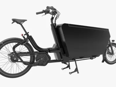 Urban Arrow Cargo Black 3D model