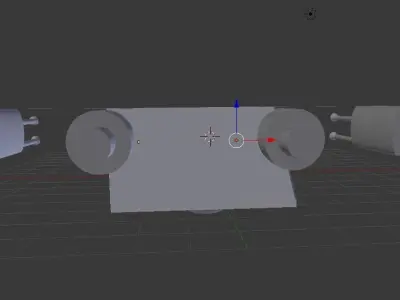 Scifi light Spaceship 3d model 3D model