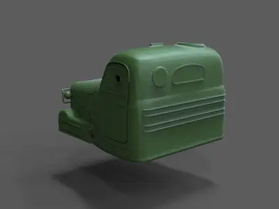 AT-T Body Military Vehicle 3D Scan 3D print model
