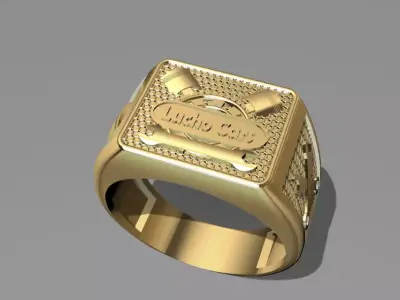 anillo de mecanico Low-poly 3D model