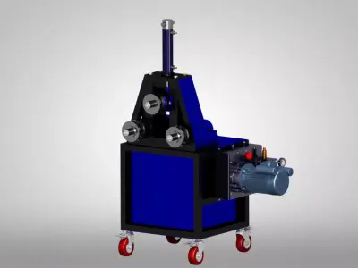 Pipe Bender Electric 3D model