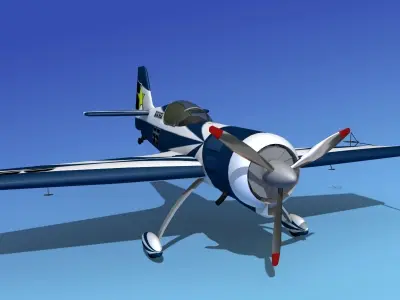 Sukhoi SU-26 Aerobat V14 3D model