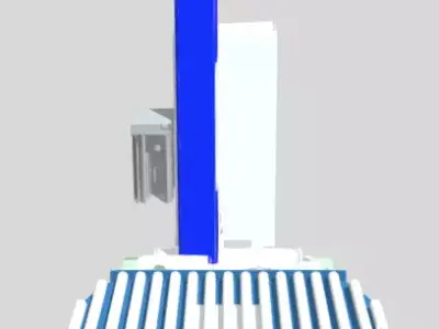 logistics warehouse equipments Free 3D model