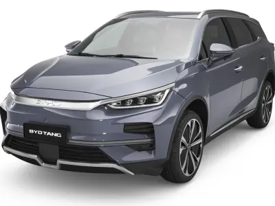 2024 BYD Tang EV With Interior 3D model purchase