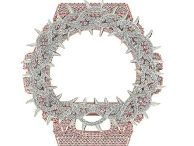 G Shock DW 6900 Watch Diamond Case - 3D print model NOW0023 3D print model