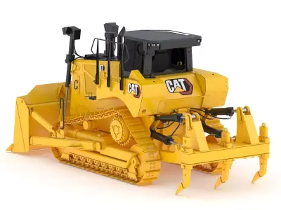 Medium Dozers D7 3D model