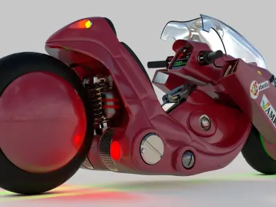 Kaneda Moto 3D model