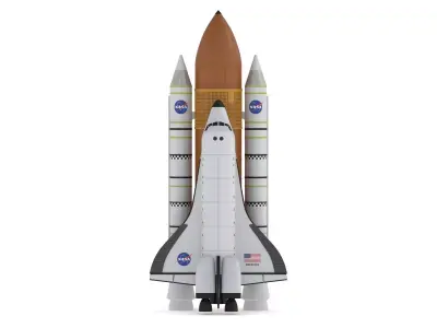 Space Shuttle 3D model 3