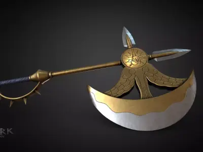 Rhitta from 7 deadly Sins 3D model