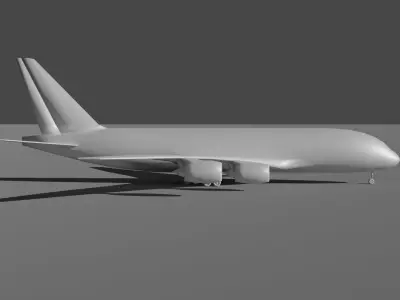 A 380 Free  Free low-poly 3D model
