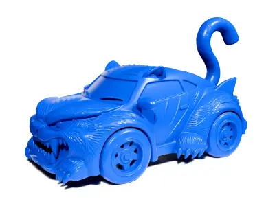Tiger toy car 3D print model