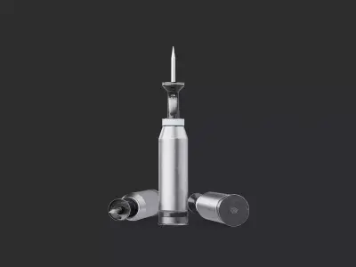 DM63 Round Shell 120MM Low-poly 3D model