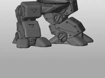 CHIBI-TECH SD - ANVIL CHASSIS         3D print model