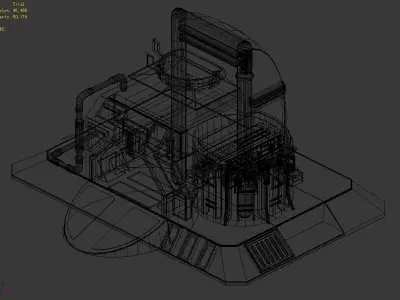 Heterogeneous - Mechanical Construction 02 3D model