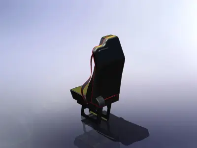 Aftermarket Vehicle seat Free 3D model