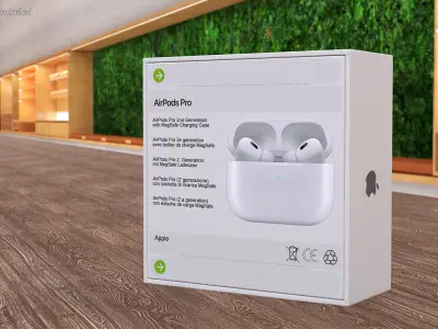 Box AirPods Pro 3D model