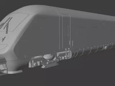 H0 1-87 scale Reisezugwagen Apmbzf 116 8 3D print model