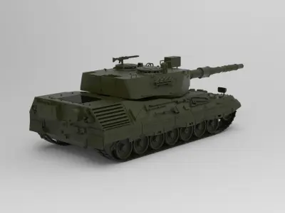 Leopard 2 tank 3D model purchase