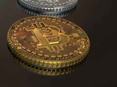 BIT Coin 3D model