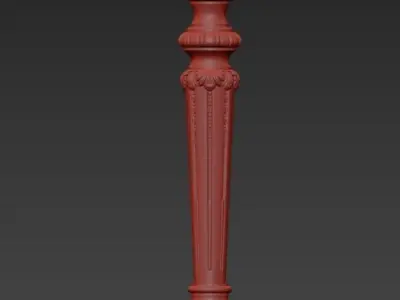 Accent table 3D model