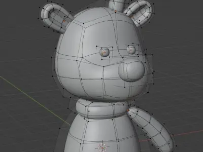 Woven Deer with Textures Low-poly 3D model