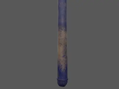 Hydraulic tube  Low-poly 3D model