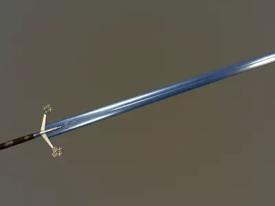 Claymore Longsword 3D model