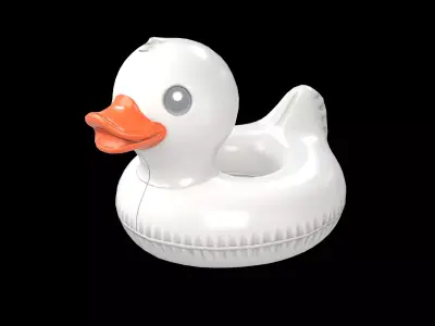 Duck Float v1 002 Low-poly 3D model