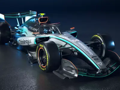 F1 2026 - Generic Formula 1 Car - 8K PBR - Production-Ready 3D model