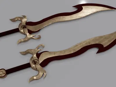 Sword - Servant Of Ares Free 3D model