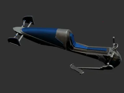 geonosian speeder custom 3D print model
