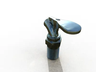 Water tap 3D model purchase
