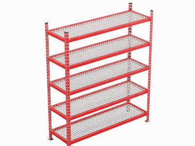 Iron Shelf 02 3D model