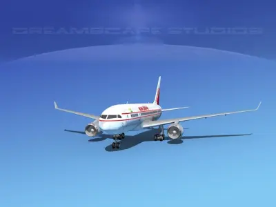Boeing 787-8 Air India 3D model