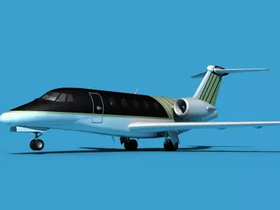 Cessna Citation 650 III V14 3D model