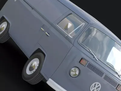 VW T2 Van 3D model