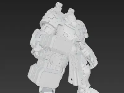 3D Printable Iron Oath Thunderstrike Heavy Battle Armor  3D model