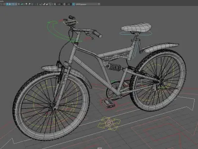Bicycle 3D model 8