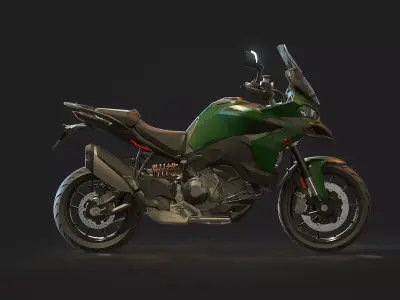 Base model Ducati Multistrada V2 2026 3D model