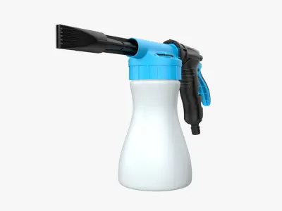 Foam Dispenser Spray Gun 3D model