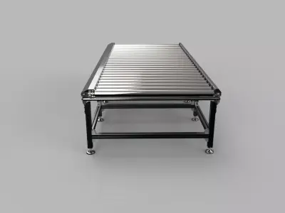 Roller Conveyor 1000mm 3D model 3D model